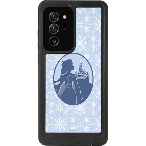 Disney Frozen II Elsa Silhouette Galaxy Note20 Ultra 5G Waterproof Case